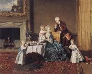 Johann Zoffany, The visit in the lord